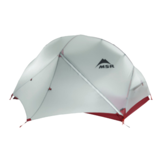 MSR HUBBA HUBBA  NX Aufbauanleitung