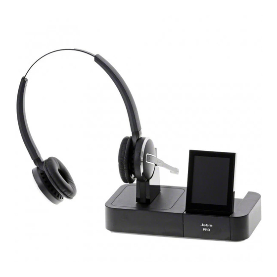Jabra Pro 9465 Duo Kurzanleitung