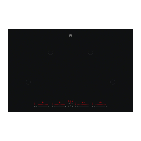 V-ZUG CookTop V4000 I804 Bedienungsanleitung