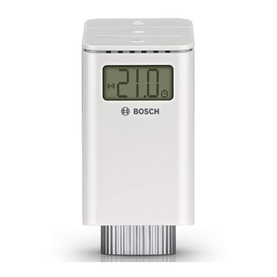 Buderus RT10-RF / RT10-RFV Installations- Und Bedienungsanleitungen