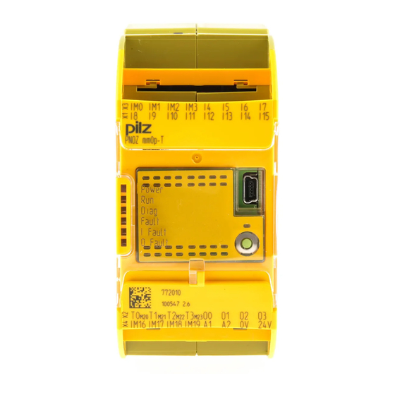 Pilz PNOZ mm0p-T Bedienungsanleitung