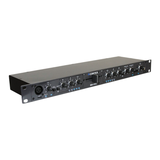 Cortex MIXR1U Bedienungsanleitung
