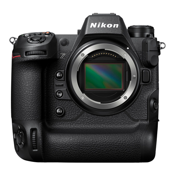 Nikon Z 9 Benutzerhandbuch
