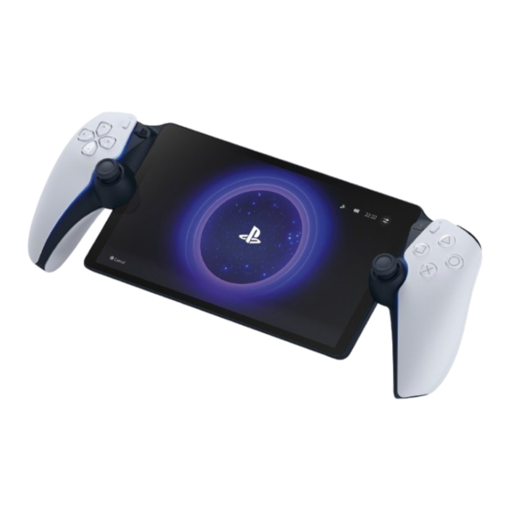Sony PlayStation Portal Bedienungsanleitung