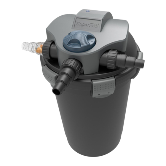 SuperFish TopClear Filter 5000 Gebrauchsanweisung