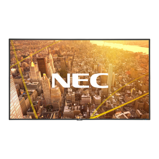 NEC MultiSync C431 Bedienungsanleitung