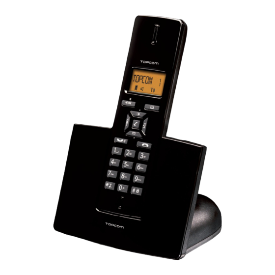 Topcom BUTLER E2100 Bedienungsanleitung