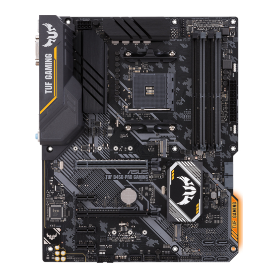 Asus TUF B450-PRO GAMING Handbuch
