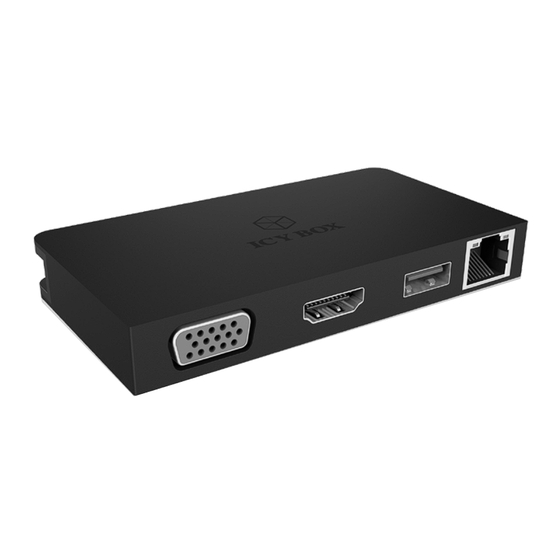 Icy Box IB-DK4023-CPD Handbuch