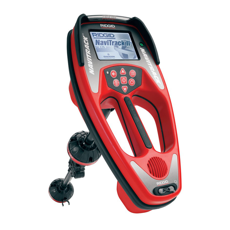 RIDGID NaviTrack II Bedienungsanleitung