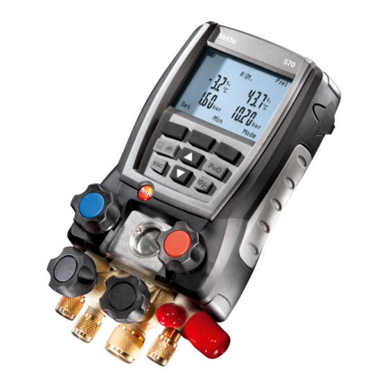 testo 570 Bedienungsanleitung