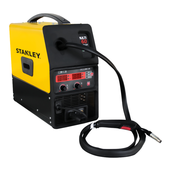 Stanley MIG VIP MULTI 160 Bedienungsanleitung