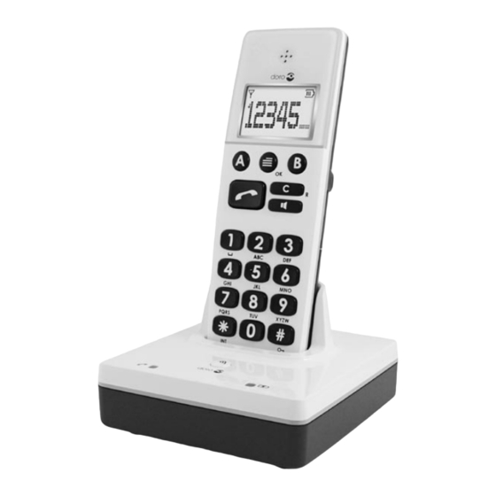 Doro phone easy 336w Handbücher