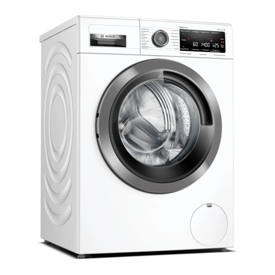 Bosch WAV28M73EX Gebrauchs- Und Montageanleitung