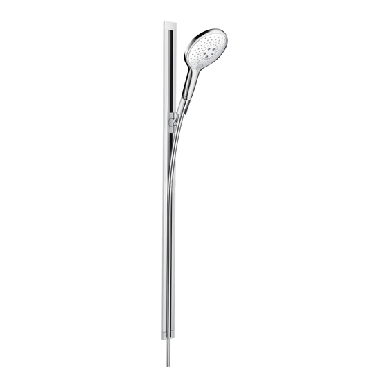 HANSGROHE Raindance Unica'S Gebrauchsanleitung, Montageanleitung