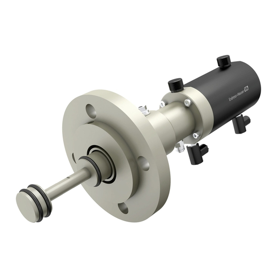 Endress+Hauser Samplefit CSA420 Betriebsanleitung