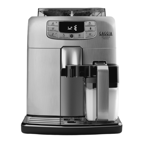 Gaggia RI8263 Benutzerhandbuch