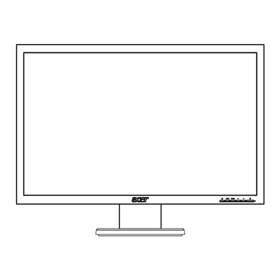 Acer V233HL Kurzanleitung
