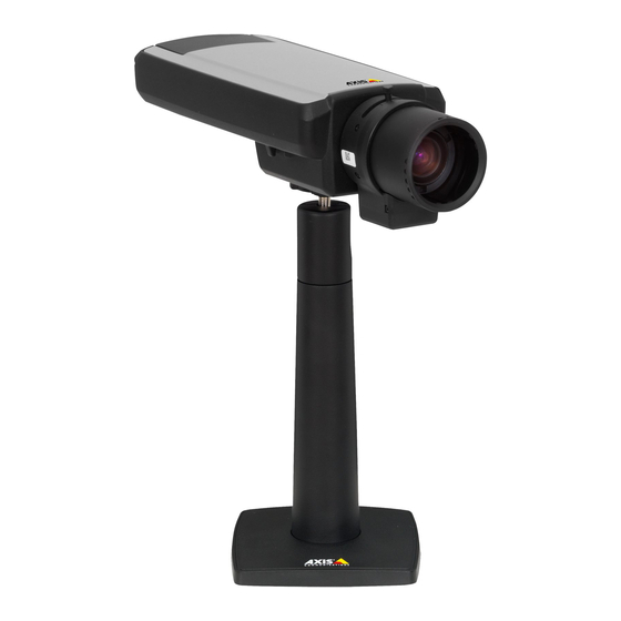 Axis Q1602-E Installationsanleitung