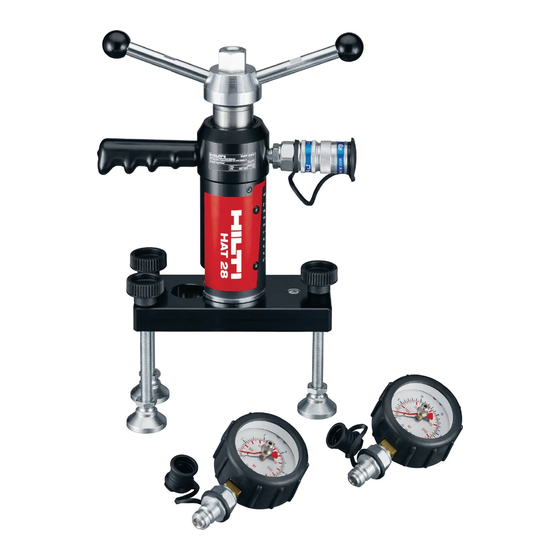 Hilti HAT 28 Bedienungsanleitung