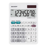 Sharp ELSI MATE EL-377W Bedienungsanleitung