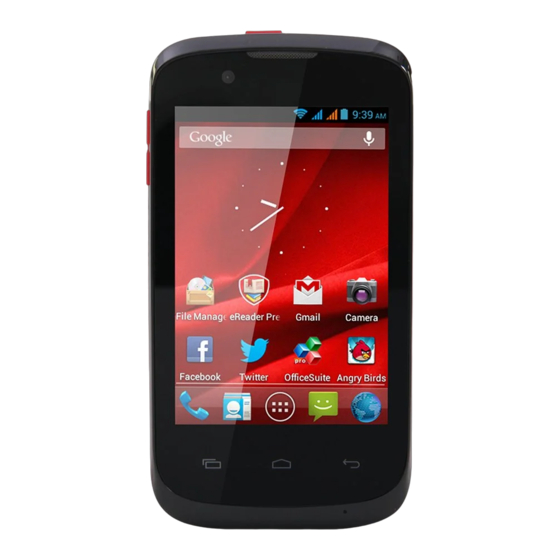 Prestigio MultiPhone PAP3540 DUO Schnellstartanleitung