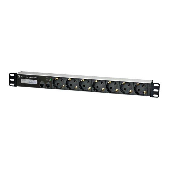 Gude Expert PDU Energy 8311 Serie Anleitung