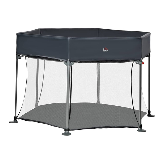 HOMCOM Playpen 431-077 Bedienungsanleitung