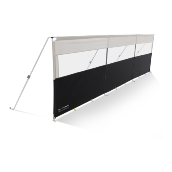 Dometic PRO WINDBREAK 1 Montageanleitung