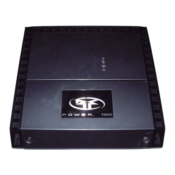 Rockford Fosgate T3002 Handbücher