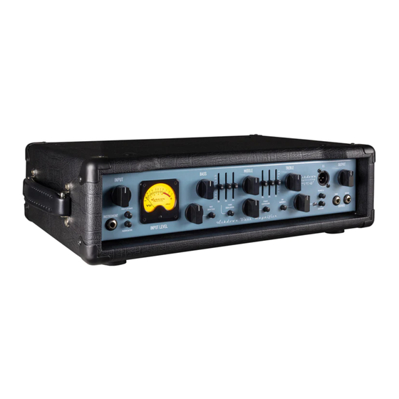 Ashdown Engineering ABM-EVO IV Bedienungsanleitung