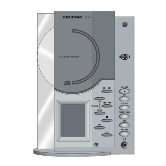 Grundig GLO0300 Bedienungsanleitung