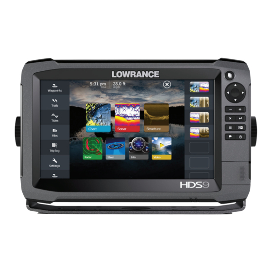 Lowrance HDS Gen3 Betriebsanleitung