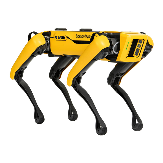 Boston Dynamics SPOT Bedienungsanleitung