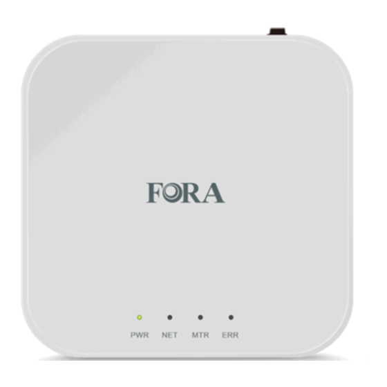 Fora TeleHealth Gateway Schnellstartanleitung
