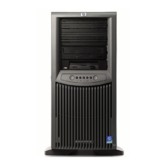 HP ProLiant ML350 G4p Benutzerhandbuch