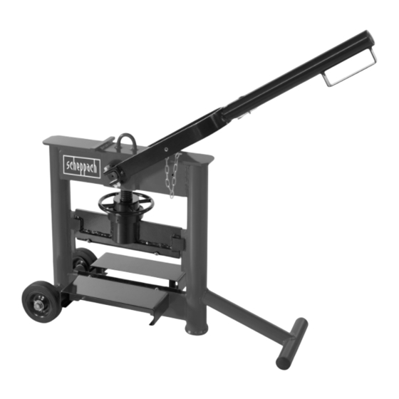 Scheppach HSC130 Betriebsanleitung