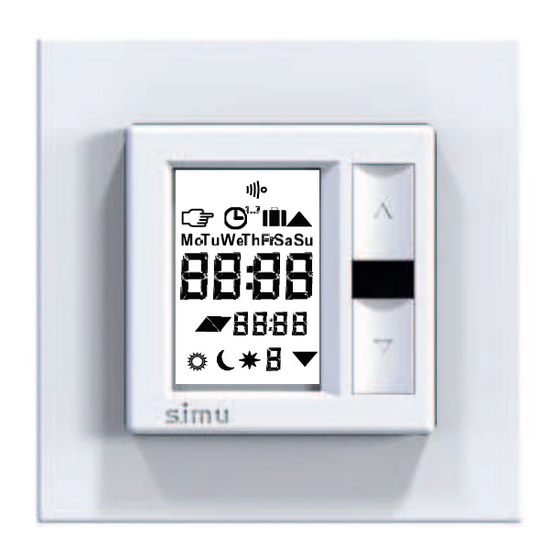 simu Timer AC Bedienungsanleitung