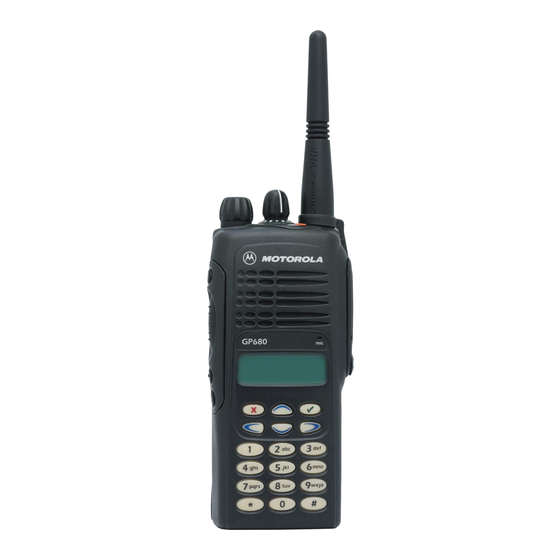 Motorola GP680 Kurzbeschreibung