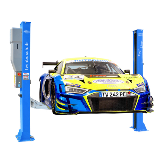 Twin Busch TW242PE Installation, Bedienung Und Wartung