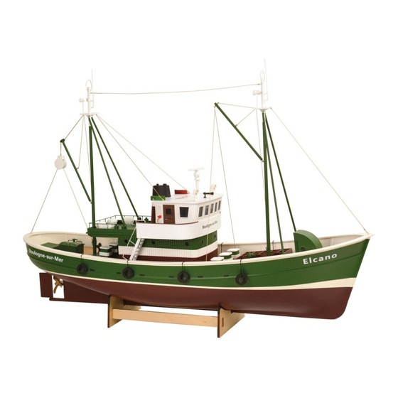 ROBBE Fischkutter ELCANO II Montageanleitung