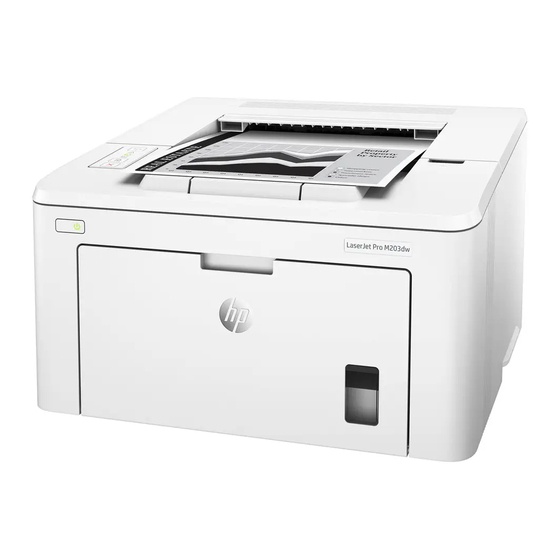 HP LaserJet Pro M203dn Handbuch
