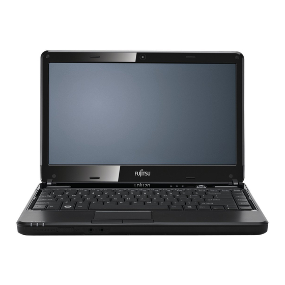 Fujitsu LIFEBOOK SH531 Betriebsanleitung