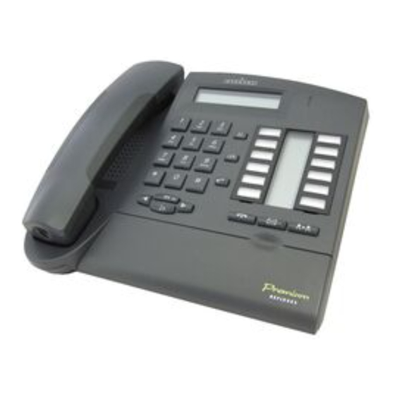 Alcatel Premium Reflexes OmniPCX Office  Series Kurzanleitung