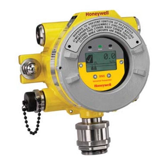 Honeywell XNX Bedienungsanleitung