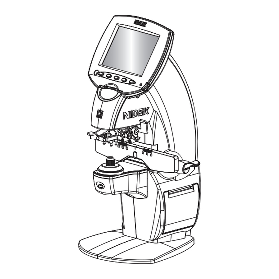 Nidek LM-600 Schnellstartanleitung