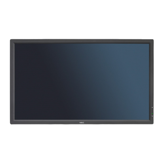 NEC MultiSync V323 Bedienungsanleitung