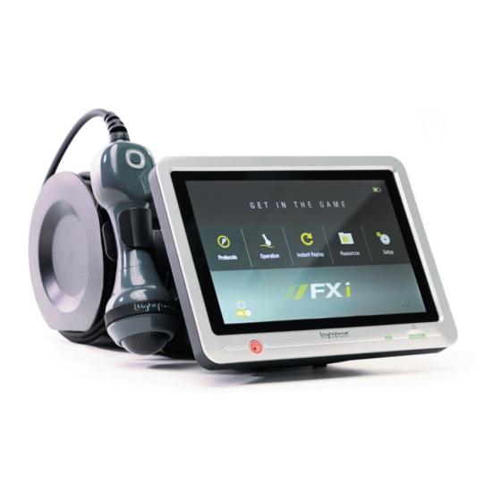Chattanooga LIGHTFORCE FXi LTC-1510-L-B6 Gebrauchsanleitung