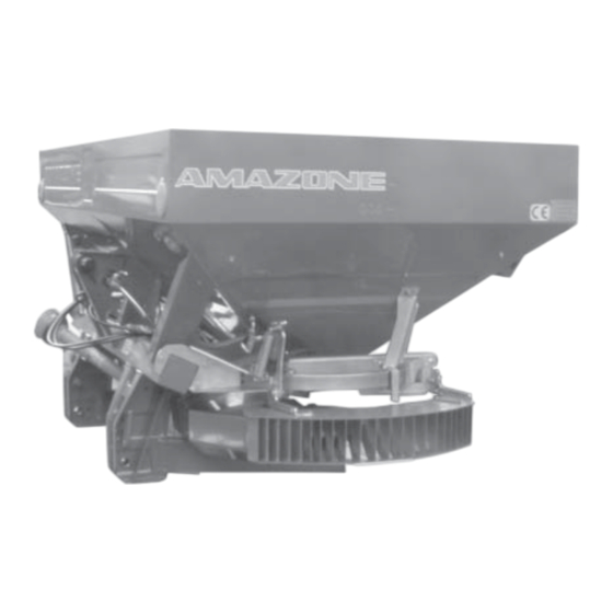 Amazone Limiter M Montageanleitung