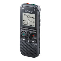 Sony ICD-AX412F Bedienungsanleitung